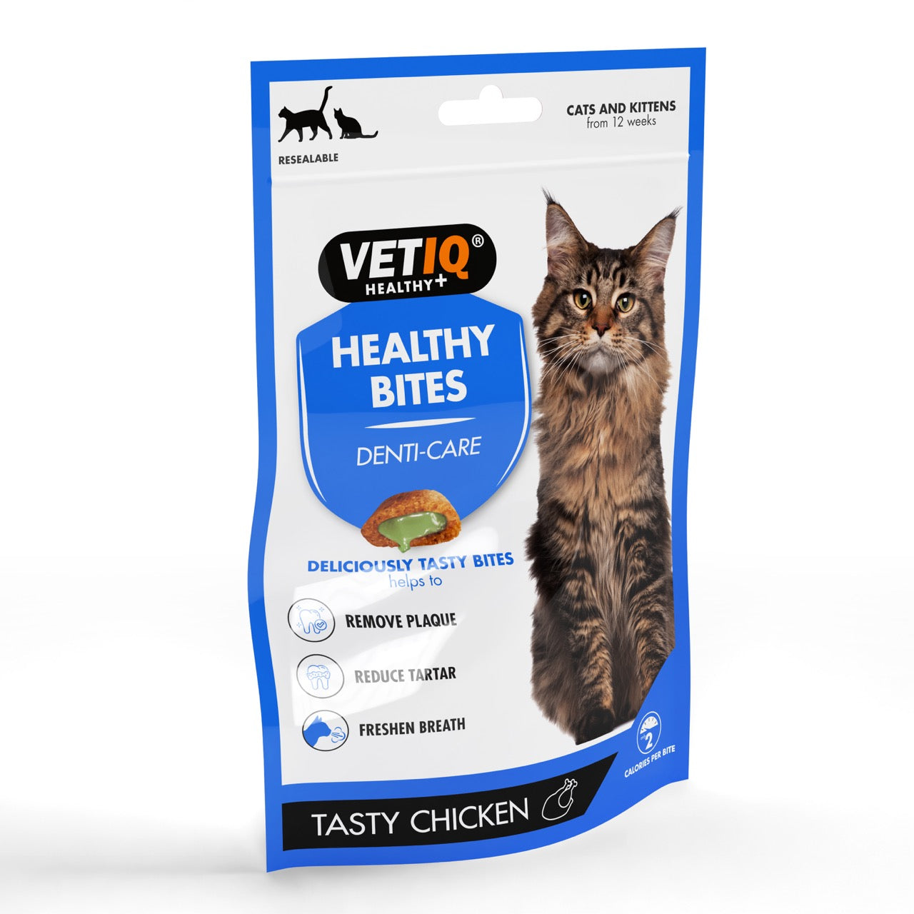 VetIQ: Healthy Bites Denti-Care For Cats & Kittens