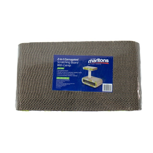 2-in-1 Corrugated Scratching Board