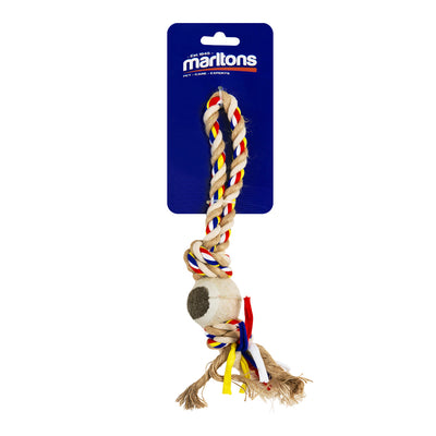 Dog Rope with Mini Tennis Ball