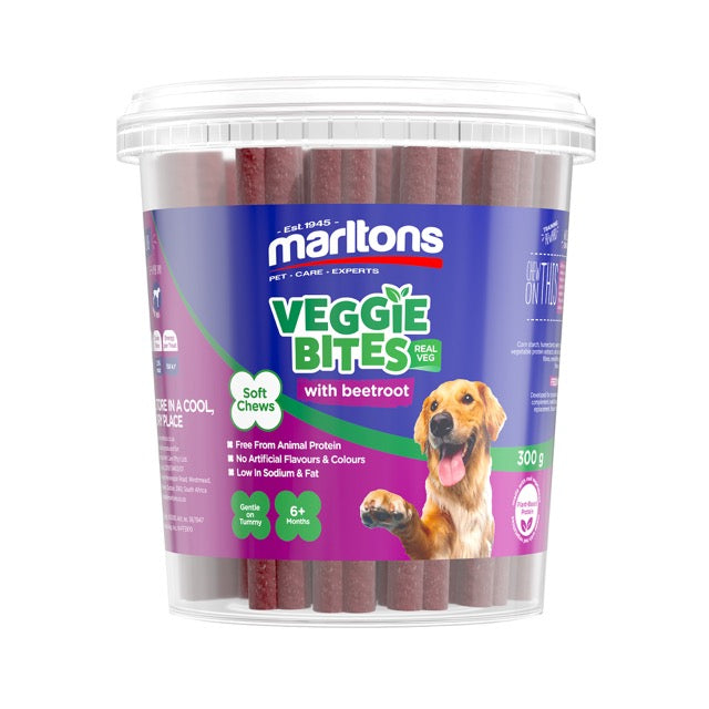 Veggie Bites Beetroot 300g Tub