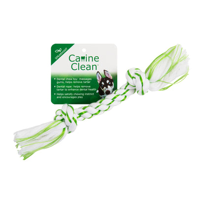 Canine Clean Dental Rope Bone 8"