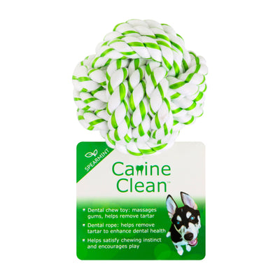 Canine Clean Dental Rope Ball 8cm