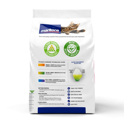Micro Crystal Cat Litter with Health Indicator