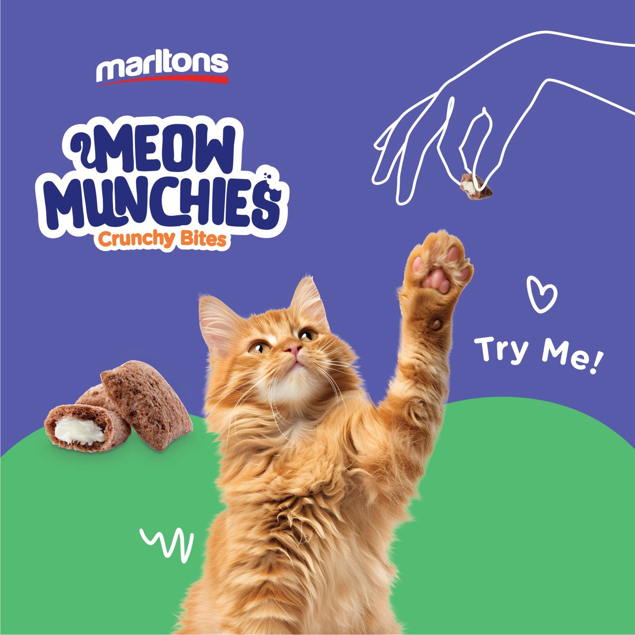 Meow Munchies Breath & Dental Crunchy Bites