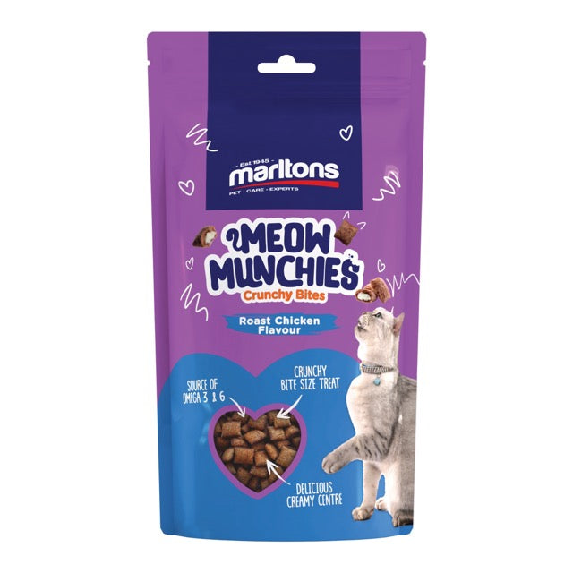 Meow Munchies Chicken Crunchy Bites 50G