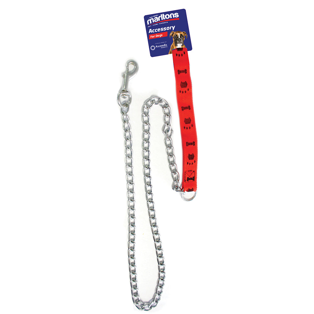 Chain dog leash 6ft best sale