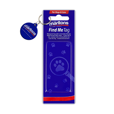 Marltons Pet Find Me Tag for Cats