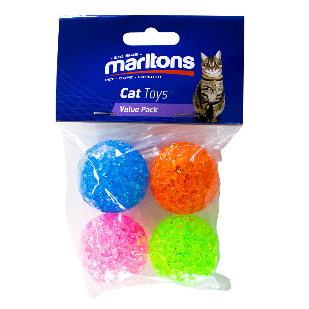 Glitter ball 2024 cat toy