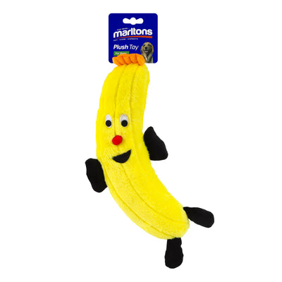 Banana Plush Toy with Squeaker