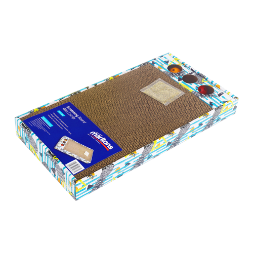 Cat Scratcher Board With Catnip