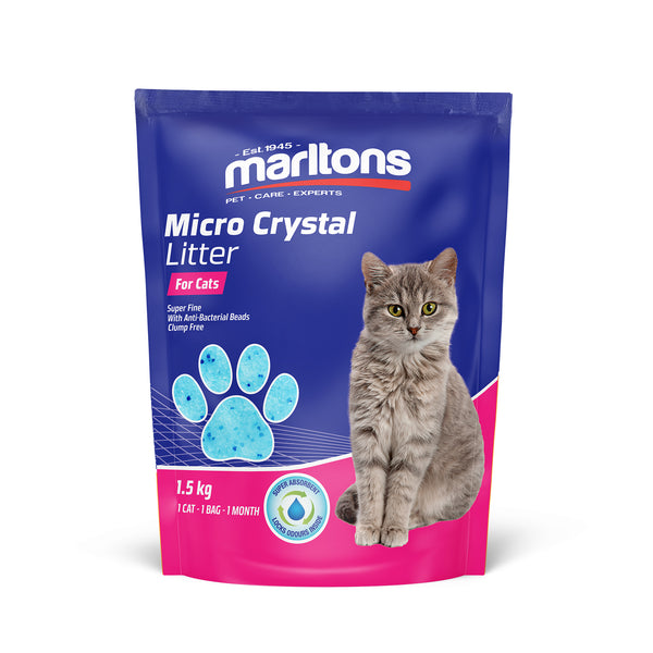 Micro Crystal Litter Marltons Pet Care Experts