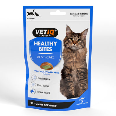 VetIQ: Healthy Bites Denti-Care For Cats & Kittens