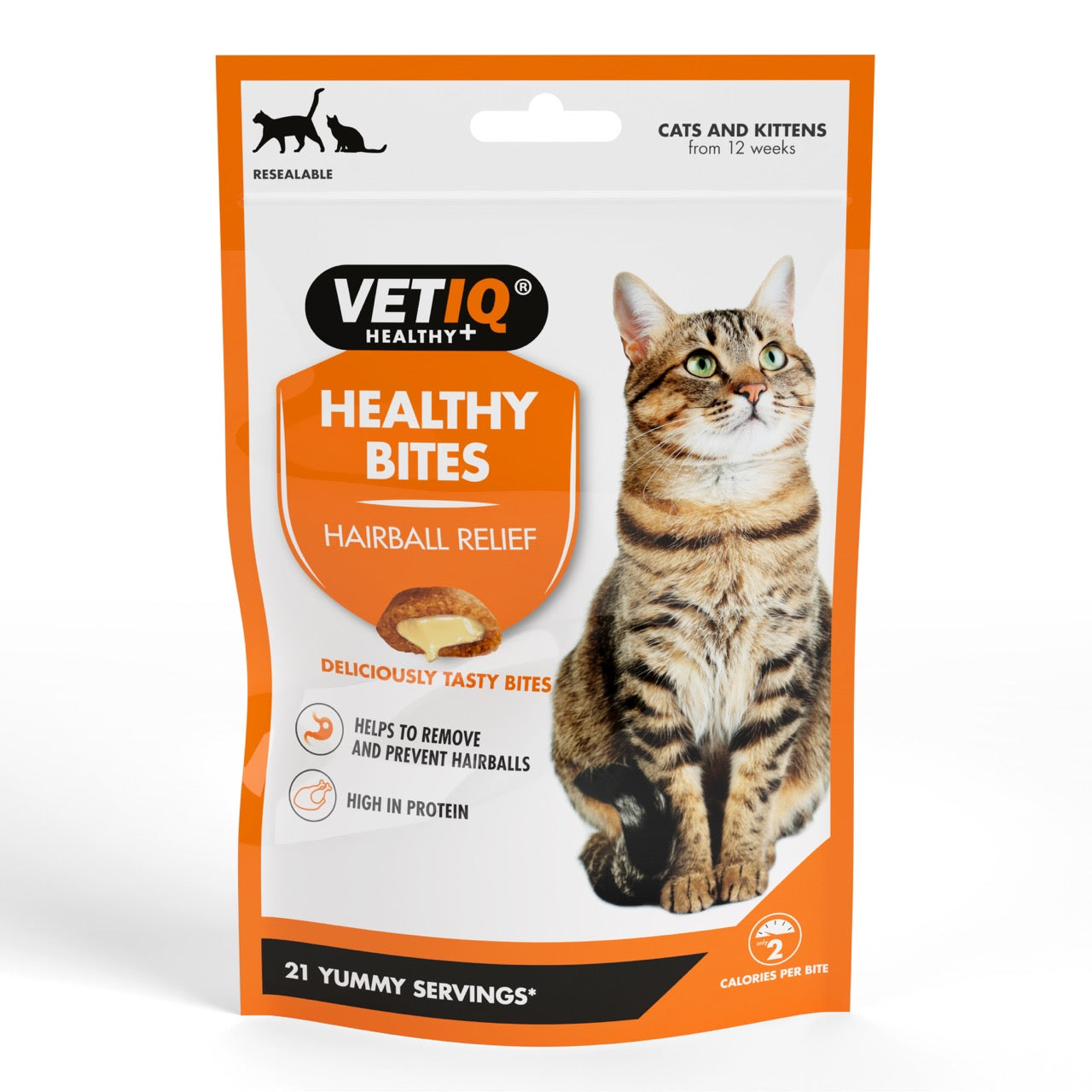 VetIQ: Healthy Bites Hairball Relief For Cats