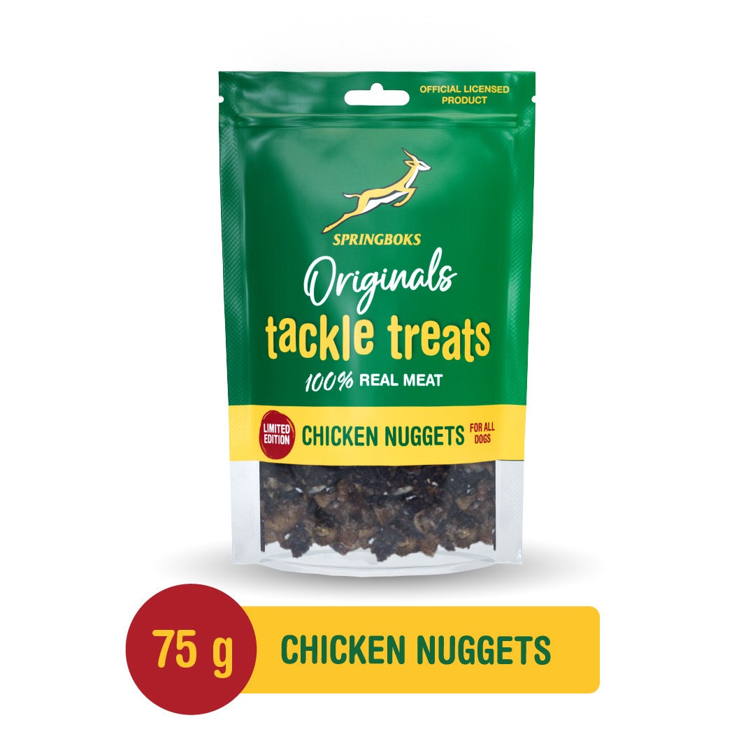 Springboks Originals Tackle Treats Chicken Nuggets 75G