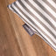 Pet Cushion Lounger Striped Grey (Dogs)