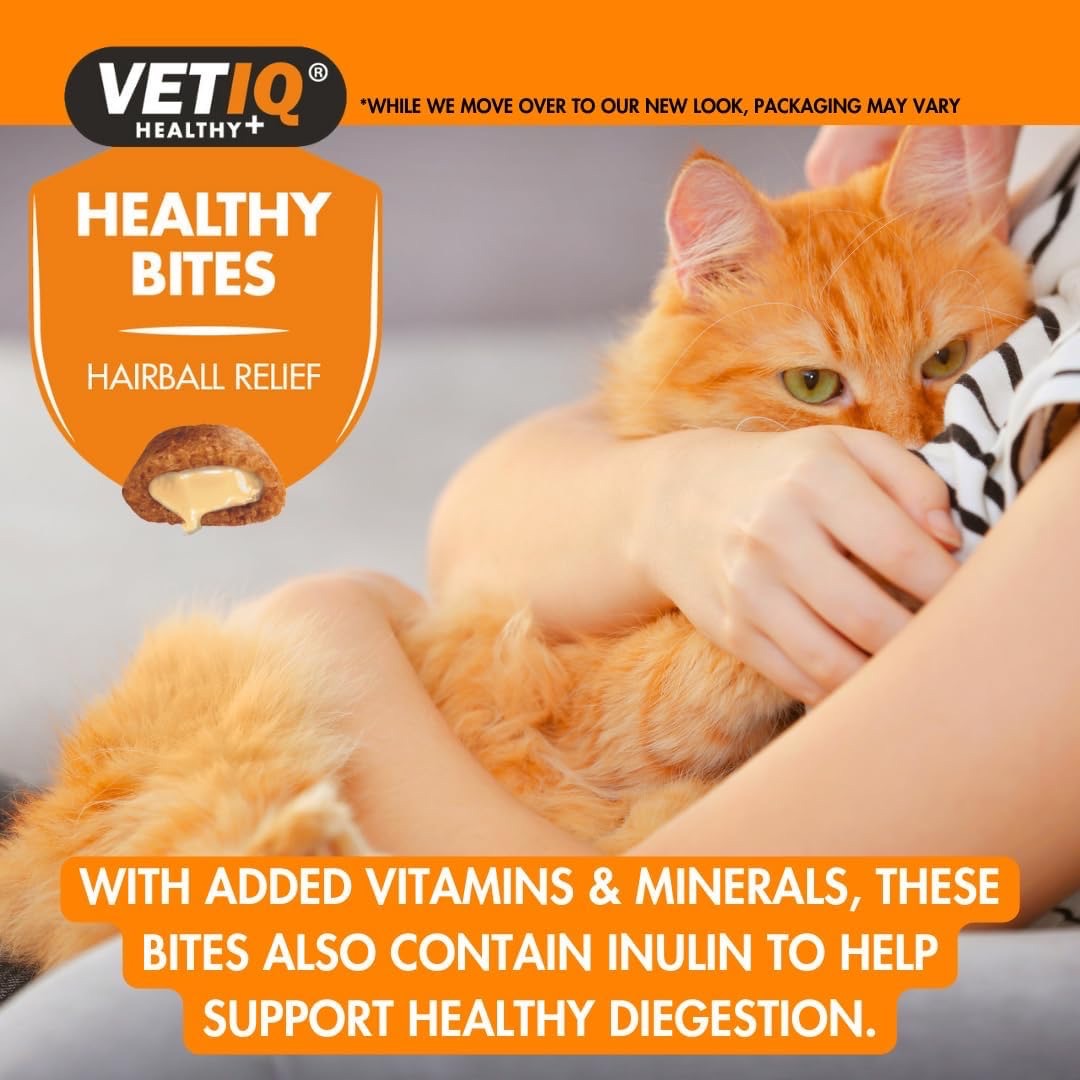 VetIQ: Healthy Bites Hairball Relief For Cats