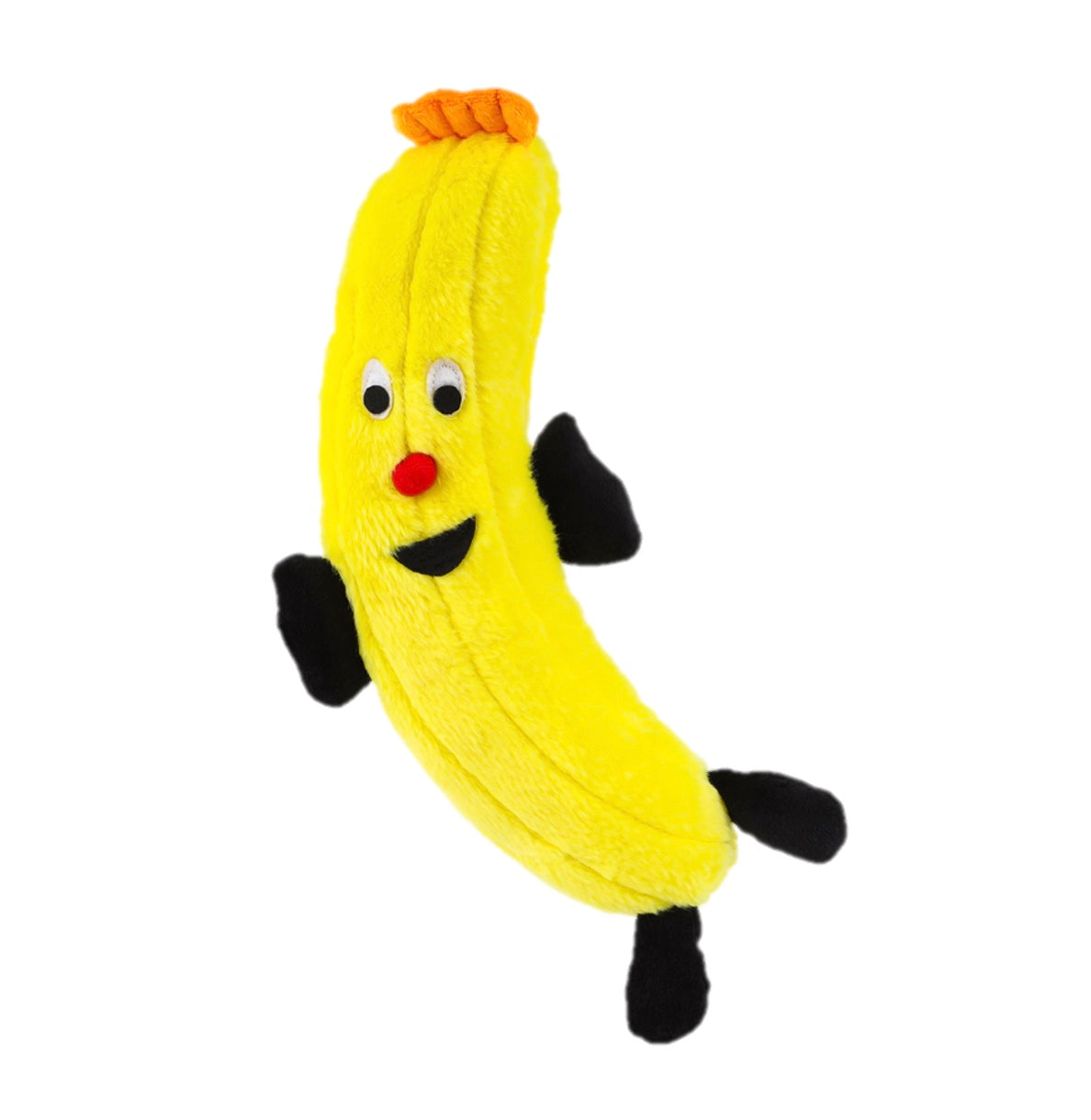 Banana Plush Toy with Squeaker