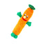 Carrot Plush Toy with Squeaker