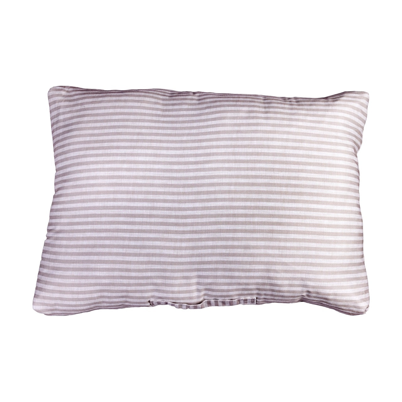 Pet Cushion Lounger Cappucino Stripe