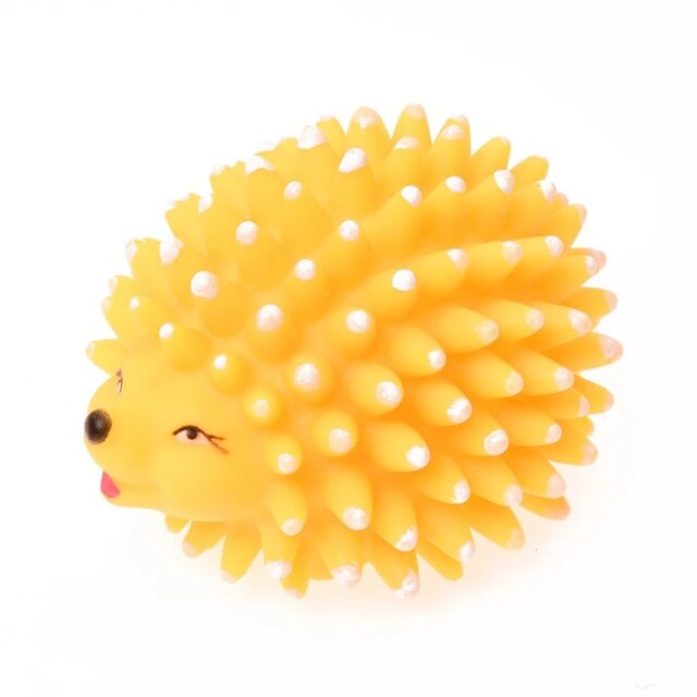 Squeaky porcupine on sale dog toy