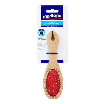 Marltons 2-in-1 Cat & Puppy Brush