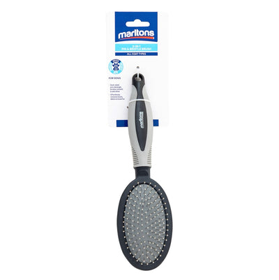 Marltons 2-in-1 Pin & Bristle Brush