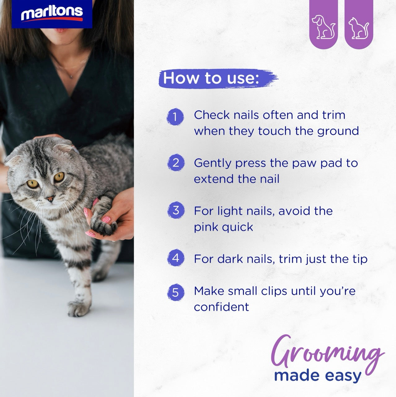 Marltons Precision Safety Nail Clipper