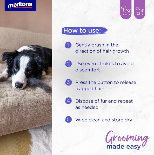 Marltons Self-Cleaning Pin Brush