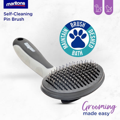 Marltons Self-Cleaning Pin Brush