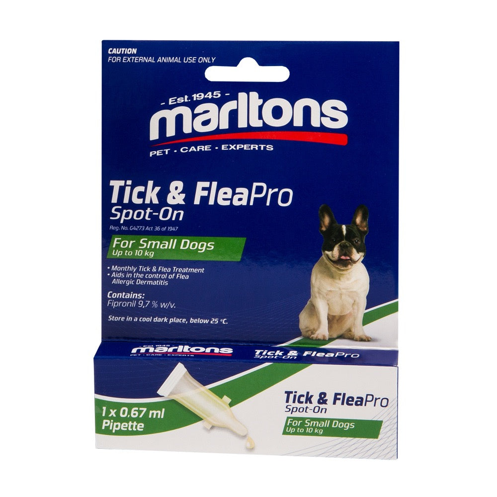 Tick & FleaPro Spot-On For Dogs