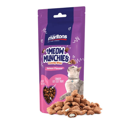 Meow Munchies Salmon Crunchy Bites