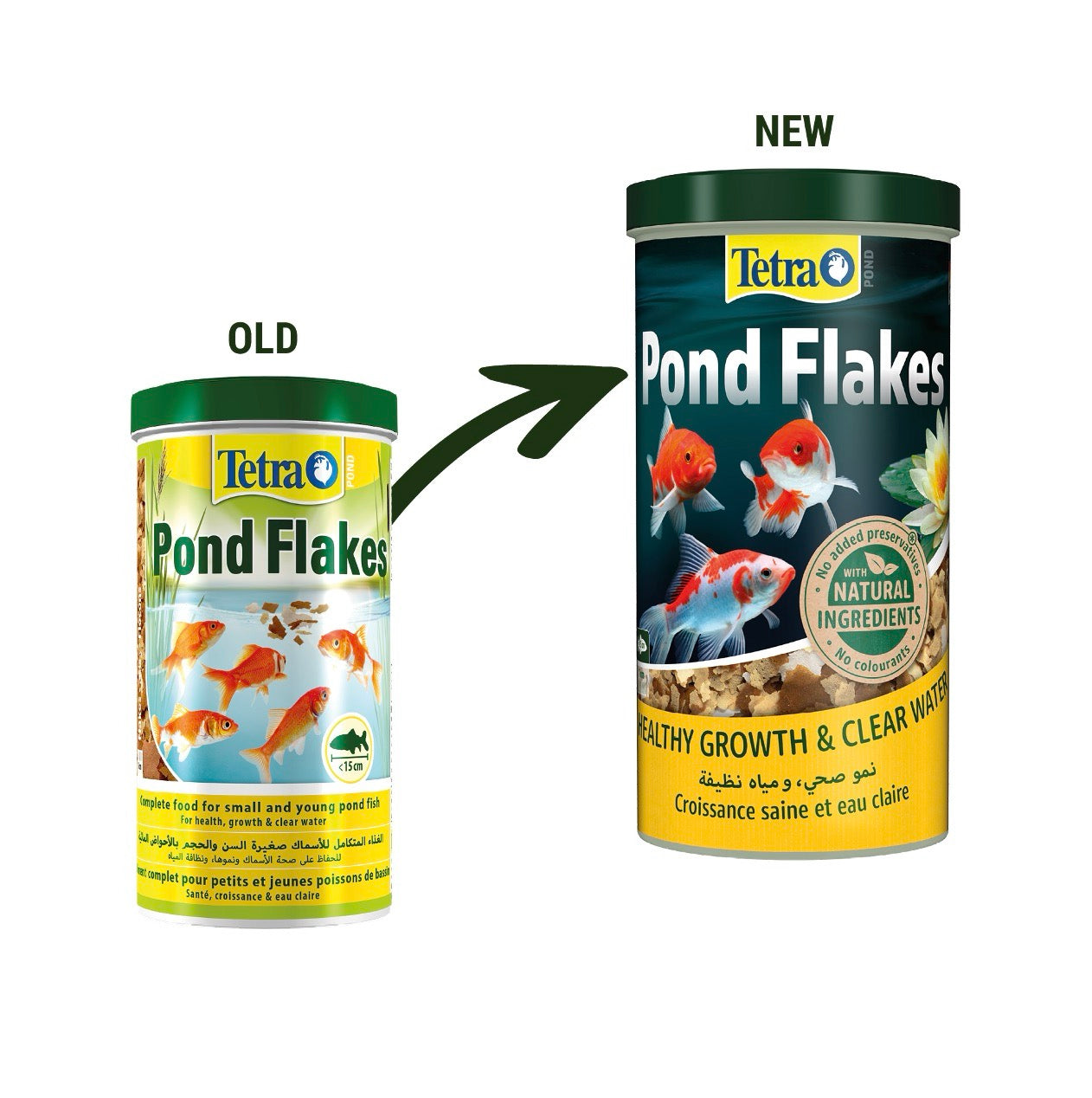 Tetra Pond Pond Flakes