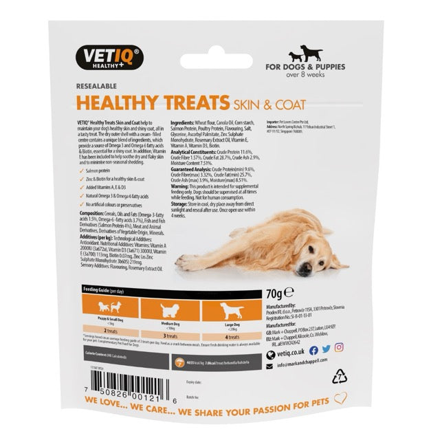 VetIQ: Healthy Treats Skin & Coat for Dogs