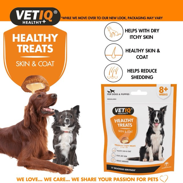 VetIQ: Healthy Treats Skin & Coat for Dogs