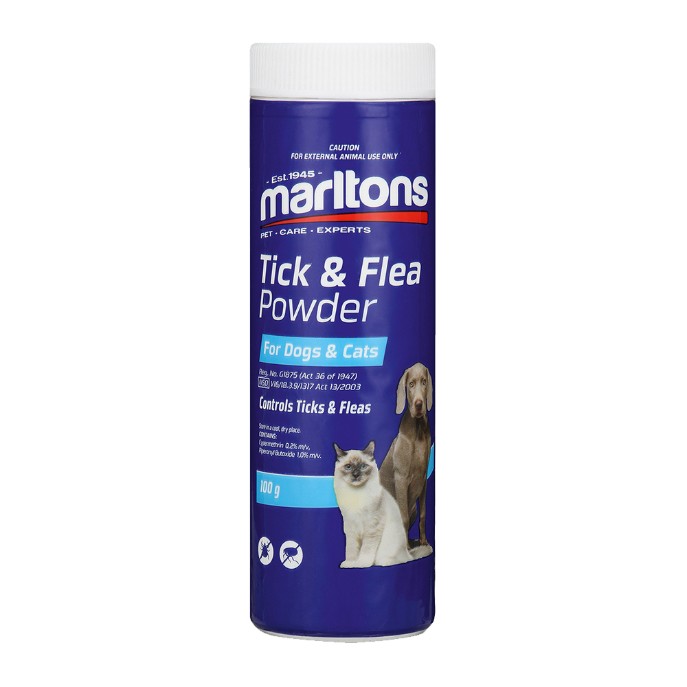 Tick & Flea Powder For Dogs | Marltons Pet Care Experts