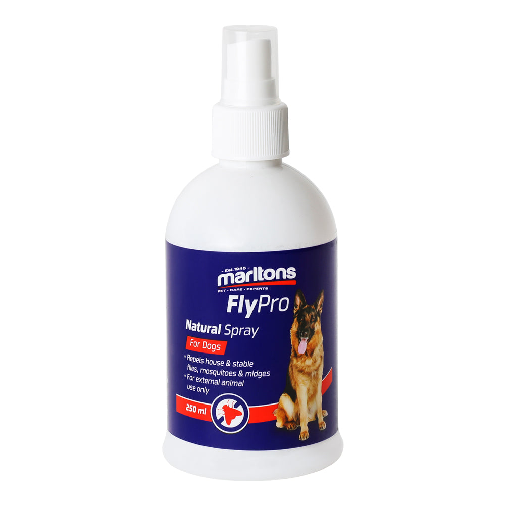 Marltons FlyPro Natural Spray For Dogs