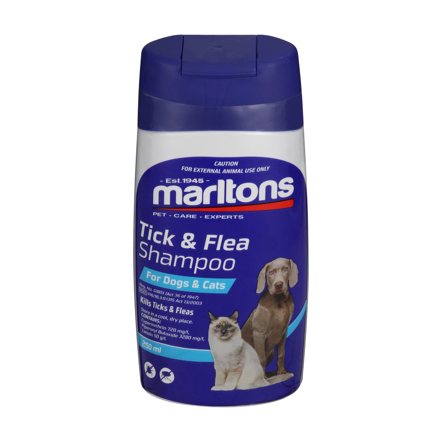 Tick & Flea Shampoo For Dogs Marltons Pet Care Experts